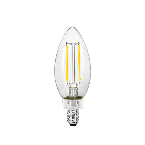 E12 LED Clear 3.5W Dimmable Light Bulb